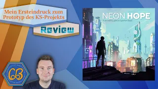 KS-Preview zu Neon Hope - Ein Ermittlungsspiel im Stile des Arkham Horror LCGs