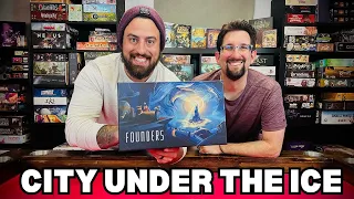 Founders Board Game Review - First Impression - Kickstarter - This Way!