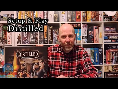 Distilled Board Game Setup and Game Play Tutorial How to Play