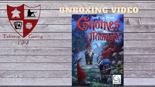 Gnomes at Midnight Board Game Unboxing