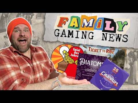 What's Hot in the World of Family Board Games? | Ticket to Ride, Spiel des Jahres, and More!
