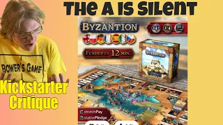 Byzantion - Love that name. Seriously, not serious! - Kickstarter Critique Review