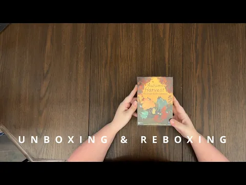 Autumn Harvest: Tea Dragon Society - Card Game unboxing & reboxing - What's in the Box?