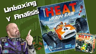 Lluvia Torrencial ,Heat Expansión, Unboxing y review, Juego de Mesa
