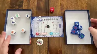 Sports Dice Hockey Solo Playthrough Time-Lapse