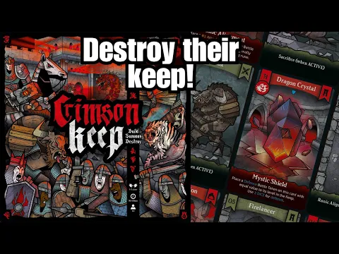 How to play the board game: Crimson keep