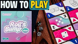 Roll'n Bump Duel | How to Play | Learn to Play in 7 Minutes! | 2 Player Dice Game