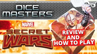 Marvel Dice Masters Secret Wars Review And How To Play