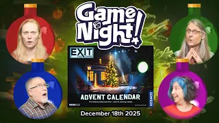 GameNight! 24 Days of Christmas Day 18 - Exit: The Game Advent Calendar - The Missing Hollywood Star