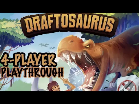 Draftosaurus - 4-Player Playthrough