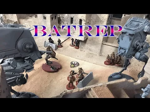 Legion Batrep - Double AT-ST vs Heavy Rebel Swarm