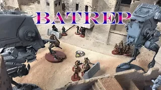 Legion Batrep - Double AT-ST vs Heavy Rebel Swarm