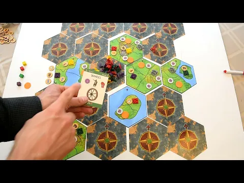 Setting Up "Rise to Glory," a civilization-building board game