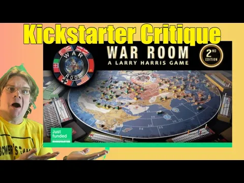 War Room: A Larry Harris Game (2nd Edition) - Kickstarter Critique