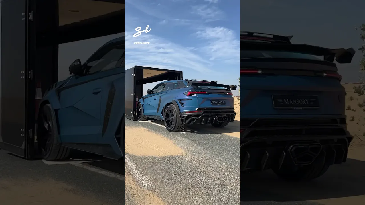 This $2M Mansory Lamborghini Urus is pure luxury on wheels! 🤩👑 #mansory #lamborghini #supercar