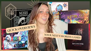 5 New Board Games You'll LOVE in About 5mins Each!