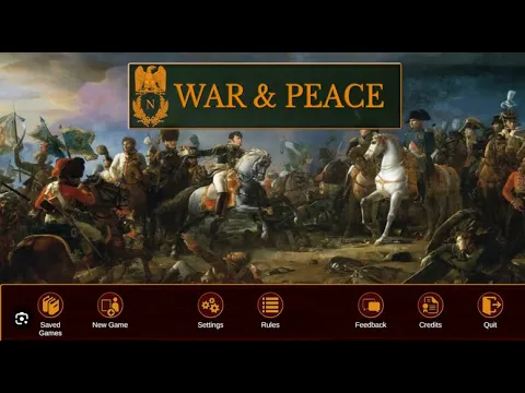 'War & Peace' - Digital & Musings on Game Set up