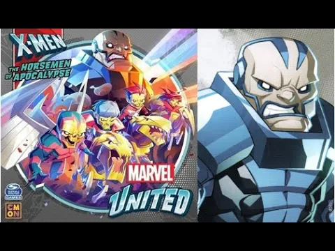 Marvel United: X-Men Play Through - The Horsemen of Apocalypse Vs Alpha Flight Part 2