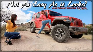 Desert Rock Crawling! // Jeep Rubicon 2.0 Turbo Off-Road Review