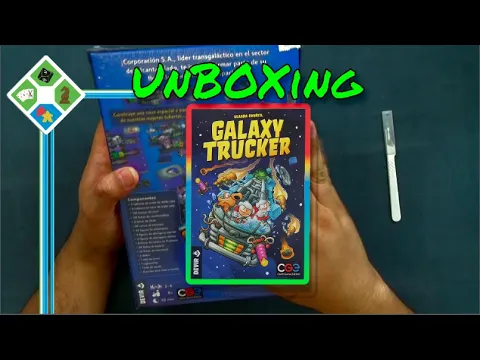 Galaxy Trucker - Unboxing | Devir