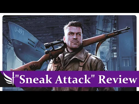 Sniper Elite: The Board Game Review (Sneak Attack) #shorts