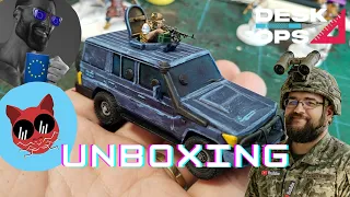 Unboxing 28mm Armored Land Cruiser 76 SUV - Technical designed by Miska Miniatures
