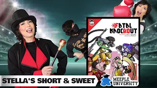 Fatal Knockout - Street Fighter the Board Game!🥋🥊
