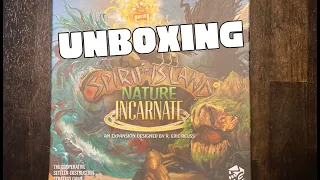 Spirit Island: Nature Incarnate Unboxing