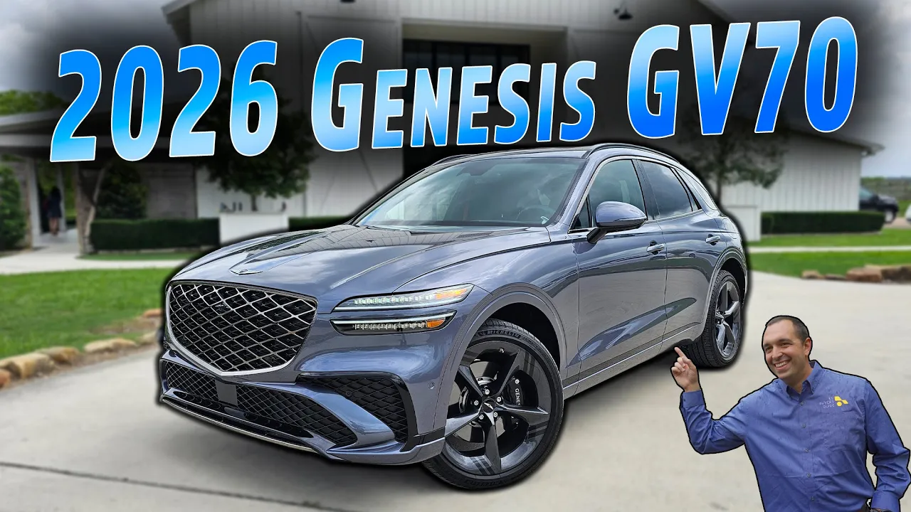 2026 Genesis GV70 First Look | Small Changes Add Up