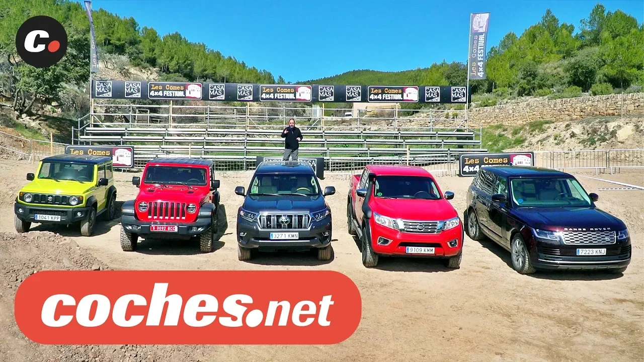TODOTERRENOS: Comparativa Jimny, Wrangler, Land Cruiser, Navara, Range Rover | coches.net