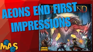Aeon's End Initial Impressions