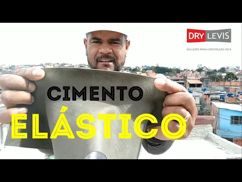Manta Líquida Elastment Cimento Elástico 4kg Cinza Drylevis