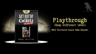 Get Out of Colditz: The Card Game - Solo Playthrough [Easy difficulty Setting]