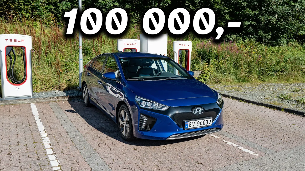 Bør vi kjøpe denne? Jeg sjekker ut Hyundai Ioniq Electric 28 kWh