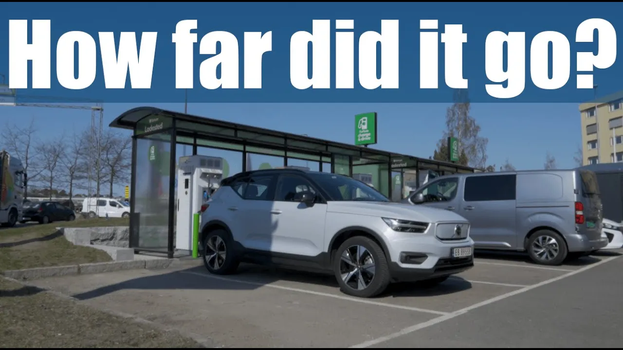I drove the Volvo XC40 P8 down to 0% | This is what happened AND this is how far I got!