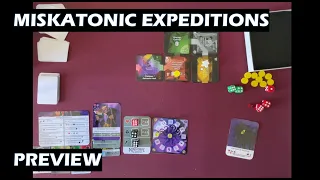 Miskatonic Expeditions PnP Preview Board Game