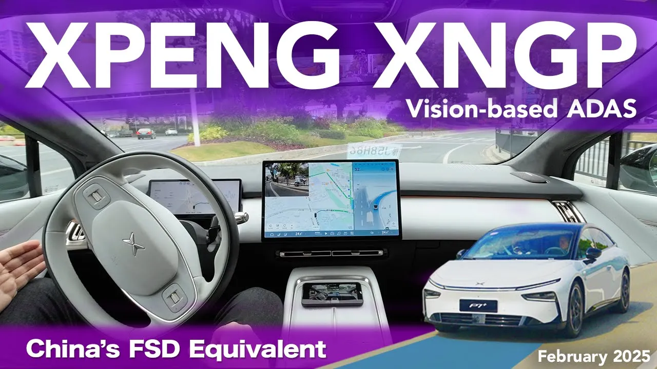 XPeng XNGP Vision-Based ADAS Tested - The Best FSD Equivalent In China?