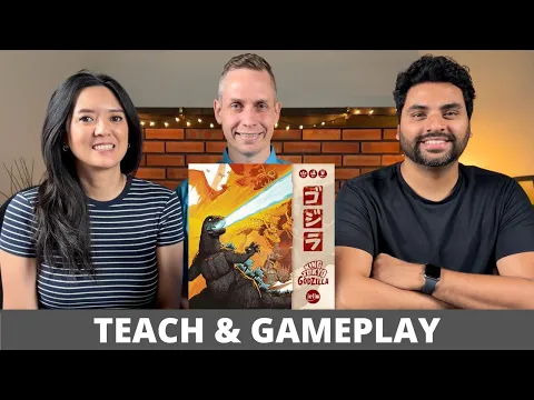 King of Tokyo Godzilla - Teach & Playthrough