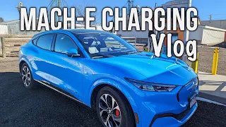 Mach-E Charging Road Trip (Free charging, Electrify America, EVGo, ChargePoint)