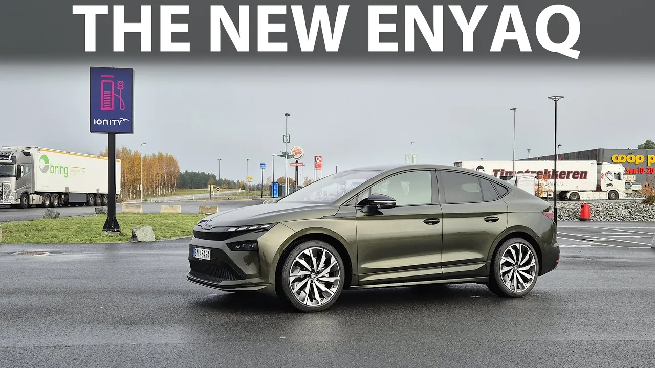 Skoda Enyaq Coupé 85x range test