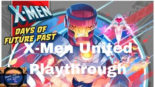 Marvel United X-men Days of Future Past Playthrough with Ridley (also seen on One Stop Coop Shop)