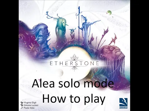Etherstone how to play solo EN (Alea Automa)
