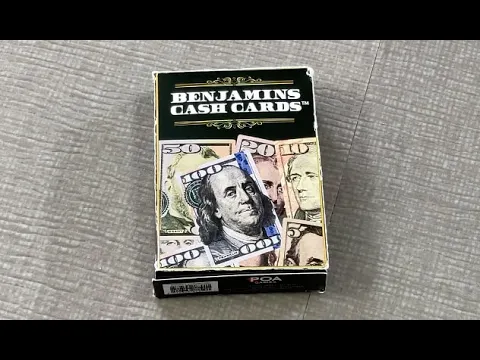 TDG: Benjamins Cash Cards unboxing with Ray