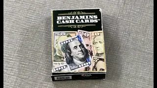 TDG: Benjamins Cash Cards unboxing with Ray