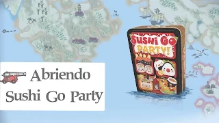 Abriendo Sushi Go Party
