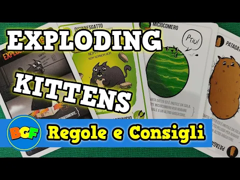 EXPLODING KITTENS | Tutorial #61 | Gioco da Tavolo