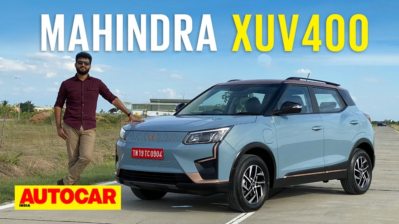 2022 Mahindra XUV400 review - Mahindra's first electric SUV | First Drive | Autocar India