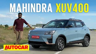 2022 Mahindra XUV400 review - Mahindra's first electric SUV | First Drive | Autocar India