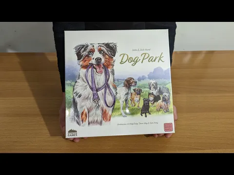 Unboxing di Dog Park - gioco da tavolo