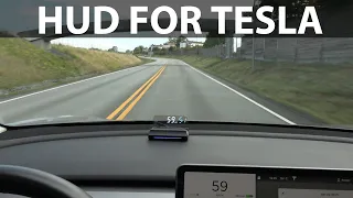 Head-up display for Tesla Model 3